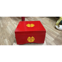 TRÁP XIN DÂU HÌNH VUÔNG kích thước 23 dùng cho đám ăn hỏi