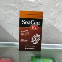 (Traphaco) Viên uống SeaCan Vitamin D3-K2 60 viên