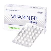 Traphaco Vitamin PP 50mg, Hộp 180 viên