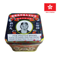 Trật Đả Hoàn Hồng Kông - Five Photos Brand - Hộp thiếc