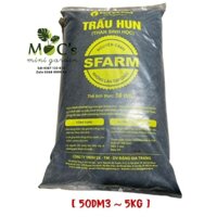 Trấu Hun Sfarm (50dm3) || Mocminigarden