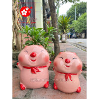 Trâu sứ tài lộc tiết kiệm size to