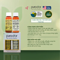 Travel Kit Dầu Gội Xả Pura D'or Biotin Original Gold Label 30ml - Thành Phần Organic Hỗ Trợ Mọc Tóc