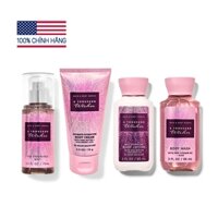Travel size | Xịt thơm + Sữa tắm + Dưỡng thể mini A Thousand Wishes - Bath and Body Works (Chính hãng Mỹ)