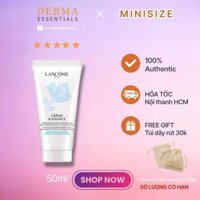 [Travelsize 50ml] Sửa rửa mặt cao cấp Lancome Creme radiance sạch sâu và cung cấp dưỡng chất cho làn da mềm mại