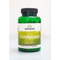 trầy date nhẹ date 10/26 - Đông trùng hạ thảo Cordyceps chai 120 viên hãng Swanson từ Mỹ