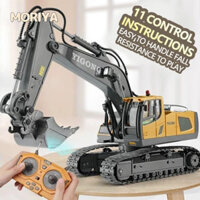 Trẻ Em 2.4G Điều Khiển Từ Xa Máy Xúc RC Mô Hình Xe Đồ Chơi Xe Tải Đổ Xe ủi Xe Kỹ Thuật Xe Giáng Sinh Quà Tặng Sinh Nhật