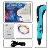 Trẻ Em 3D Bút Có Màn Hình LCD Trẻ Em Quà Tặng Sinh Nhật Giáng Sinh 3D In Bút In Giáo Dục Đồ Chơi Trẻ Em Để Vẽ Bút Máy In Ma Thuật