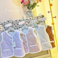Trẻ Em Áo Giữ Nhiệt Bé Gái Mặc Bên Ngoài Dày Lông Cừu Lót Phong Cách Phương Tây Chăn Áo Vest Cho Bé 25.1.1.10