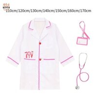 Trẻ Em Bác Sĩ Trang Phục Giả Vờ Bác Sĩ Đồ Chơi Học Tập Hoạt Động Giáo Dục Sớm Cho Mầm Non Đạo Cụ Chụp Ảnh Ngày Lễ Quà Tặng