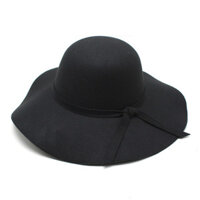 Trẻ Em Bảng Ánh Sáng Len Dày Đầu Nón Chu Vi 54cm Viền Sóng Mũ Jazz Thời Trang Cha Mẹ-Con Phong Cách Anh Mũ Nỉ