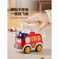 Trẻ em Báo chí Cảnh sát Xe cứu thương Máy xúc cứu hỏa Xe tải Đồ chơi ô tô 1 đến 2 Bé trai 3 tuổi20250111