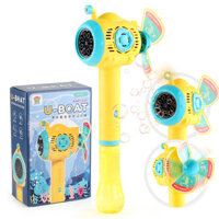 Trẻ Em Cầm Tay Tám Lỗ Súng Bong Bóng Tự Động Đồ Chơi Tàu Ngầm Điện Cối Xay Gió Bong Bóng Cây Đũa Phép#YZWJ3.27#