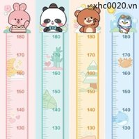 Trẻ Em Chiều Cao Có Thể Tháo Rời Không Làm Tổn Thương Tường Chiều Cao Dán Bé Hoạt Hình Đo Chiều Cao Giấy Dán Tường Đo Chiều Cao Thước