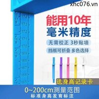 Trẻ Em Chiều Cao Dán Tường 3d Phòng Ngủ Thước Đo Chiều Cao Người Lớn Đo Chiều Cao Dán Tường Độ Chính Xác Cao Dụng Cụ Đo Chiều Cao