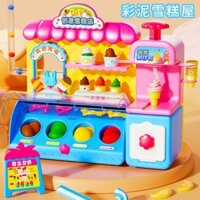 Trẻ Em Chơi Nhà Kem Kem Máy Làm Kem Đồ Chơi Cô Gái Quà Tặng Sinh Nhật Ngày Trẻ Em3Một9Tuổi7Bé Gái8