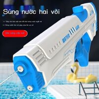 Trẻ em đôi súng nước công suất lớn giá trị cao công nghệ cao súng nước đồ chơi áp lực cao tầm xa ngoài trời