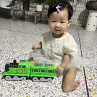 Trẻ em Giáo dục Xe lửa Điện Đồ chơi Xe lửa Đồ chơi Âm nhạc Điện phổ thông Bé Thomas Đồ chơi trẻ em