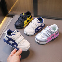 Trẻ Em Giày Thể Thao Cho Bé Gái Đa Năng Bé Trai Giày Bóng Rổ Thời Trang Xuân Thu Trẻ Em Nhân Quả Trường Giày Thể Thao Da
