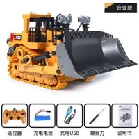 Trẻ Em Hợp Kim Không Dây Đồ Chơi Điều Khiển Từ Xa Xe Máy Xúc Xe Ủi Bé Trai Điện Kỹ Thuật Xe Xe Nâng