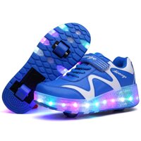 Trẻ em LED Giày Trượt Patin 2 bánh Giày Thể Thao