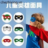 Trẻ Em Liên Minh Huyền Thoại Mặt nạ Giáng Sinh Trang Phục Mặt nạ Người Nhện Người Sắt Ultraman Hoạt Hình Anime Bịt Mắt