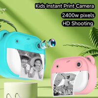 Trẻ Em Mini Máy Quay 1080P HD Chụp Video Camera Màn Hình 2.4 inch IPS In Tức Thì Camera Trẻ Em Quà Tặng Sinh Nhật Máy Ảnh Nhỏ