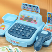 Trẻ Em Mô Phỏng Siêu Thị Máy Tính Tiền Đồ Chơi Máy Tính Tiền Cho Bé Mẫu Quà Tặng Năm Mới