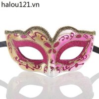 Trẻ Em Mới Bé Gái Nửa Mặt Vàng Bột Mặt nạ Hiển Thị Đảng Hóa Trang Venice Mặt nạ Sáng Tạo