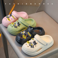 Trẻ Em Mới Trẻ Em Bé Trai Bé Gái Mules Clogs Mùa Hè Đế Mềm Sân Vườn Đi Biển Dép Sandal Hang Lỗ Bé Giày Cho Bé Trai Bé GáiSO657S5OS