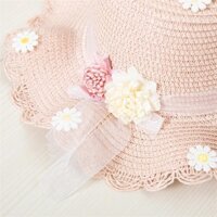 Trẻ Em Mũ Chống Nắng Bé Gái Mùa Hè Mới Túi Rơm Mũ Bộ Bé Người Cá Mũ Nón Sun Sun Du Lịch Đi Biển U0n1