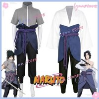 Trẻ Em / Người Lớn Kích Thước Anime Sasuke Cosplay Trang Phục Đảng Vai Trò Chơi Đồng Nhất Truyện Tranh Quần Áo NARUTO Trang Phục Hóa Trang