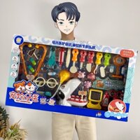 Trẻ Em Nhà Chơi Kích Thước Lớn Bộ Dễ Thương Vui Vẻ Đồ Chơi Nhà Bếp Âm Thanh Ánh Sáng Âm Nhạc Bé Trai Bé Gái Nấu Ăn Hộp Quà Bác Sĩ Ống Nghe Đồ Chơi Nhà Chơi Bộ Phù Hợp
