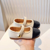 Trẻ Em Phong Cách Chanel Màu Sắc Phù Hợp Với Giày Da Nhỏ Thu Đông 2025 Bé Gái Nhỏ Vừa Lớn Trẻ Em Giày Da Công Chúa Giày Đơn Hợp Thời Trang