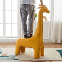 Trẻ Em sofa Hươu Cao Cổ Phân Internet Người Nổi Tiếng Động Vật Hoạt Hình Phân Dễ Thương Thú Cưng Da Ghế / Hươu Cao Cổ