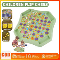 Trẻ Em Trí Nhớ Lật Cờ Vua Trò Chơi Thông Minh Gia Đình Cha Mẹ-Con Tương Tác Trận Chiến Để Bàn Trò Chơi Tập Trung Huấn Luyện Bộ Nhớ Cờ Vua Xếp Hình Đồ Chơi Cho 2-4 Người