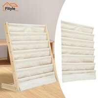 Trẻ Em Tủ Sách Có Túi Đựng Sách Giá Sắp Xếp Bỏ Túi Thay Thế Trẻ Em Kệ Sách Túi Cho Mầm Non Mẫu Giáo