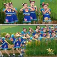 Trẻ Em Vào Tháng Sáu 1 Nghe Tôi Khiêu Vũ Trang Mẫu Giáo Biểu Diễn Quần Áo Quốc Gia Dương Trống Trình Diễn Trang Phục Nữ Mới