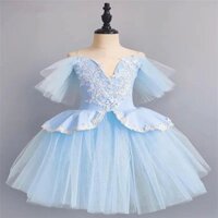 Trẻ Em Váy Chuyên Nghiệp Cho Bé Gái Dài Tutu Ballet Adulto Kid Swan Cosumes Công Chúa Khiêu Vũ Đầm Hiệu Suất Quần Áo