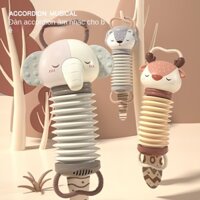 Trẻ Sơ Sinh Giáo Dục Sớm Có Thể Treo Đàn Accordion Trẻ Em Đồ Chơi Nhạc Cụ Hoạt Hình Động Vật Bé Đồ Chơi Âm Nhạc Kéo Tay