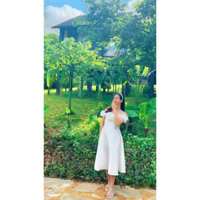 Trễ vai cổ lông