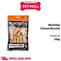 Treats Blackdog Cheese Biscuits 150g - Bánh quy hình khúc xương vị Phô Mai Petmall