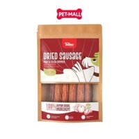 Treats chó Tellme Dried Sausage Pork & Fresh Pumpkin Stick for Dogs 85g - Xúc xích thịt heo và bí đỏ tươi Petmall