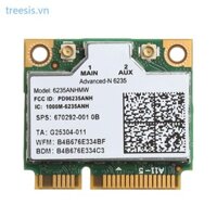 Tree Dual Band 2 4G 5G 300M 802 11a b g n WiFi Bluetooth tương thích 4 0 Half Mini PCI-E Card cho 6235ANHMW