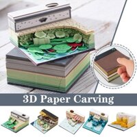 Tree House Notepad Trang Trí 3d Memo Pad Trang Trí Cho Ngôi Nhà Quà Tặng Sinh Nhật Nghệ Thuật Lịch Giấy Z8y9