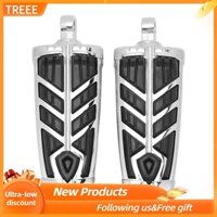 Treee Airflow Style Footpegs  Rotatable  Slip Easy To Install for V‑Max Stryker Royal Star Road
