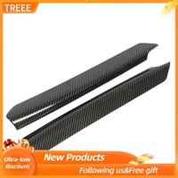 Treee Center Console Side Strip  Wearproof Gear Shift Panel Trim Antiscratch Stylish Decor for Car Interior