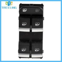 Treeling Cửa Sổ Ô Tô Nâng Kính Nâng Công Tắc Điều Khiển Thang Máy Nút Nhấn Cho 8W0959851E