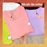 Trend  Áo Thun Chó Trắng Nằm Unisex Đủ Size M L XL XXL