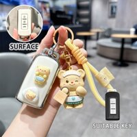 Trend Mall Dành Cho Xe Mitsubishi Hộp Đựng Chìa Khóa Thông Minh Mitsubishi Triton / Pajero / Mirage / outlander Vỏ Chìa Khóa Xe Mitsubishi Móc Khóa